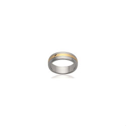 Bague Homme Acier BHAC12