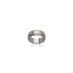 Bague Homme Acier BHAC14