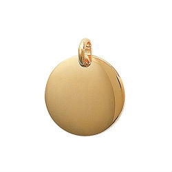 Pendentif Homme Plaqué Or PHO7